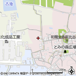 奈良県天理市和爾町1254周辺の地図