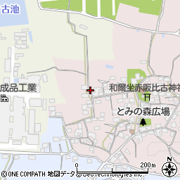 奈良県天理市和爾町1235周辺の地図