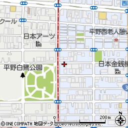 金子基礎工事周辺の地図