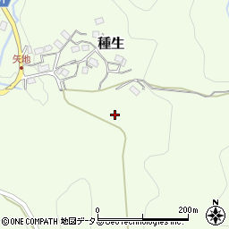 三重県伊賀市種生1618周辺の地図