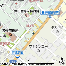 三重県名張市鴻之台１番町181周辺の地図