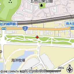 兵庫県神戸市垂水区海岸通周辺の地図
