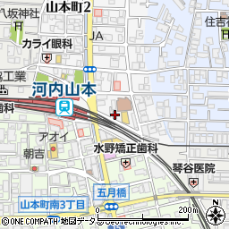 加納歯科医院周辺の地図