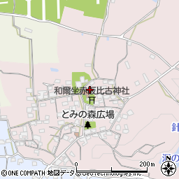 奈良県天理市和爾町1205周辺の地図