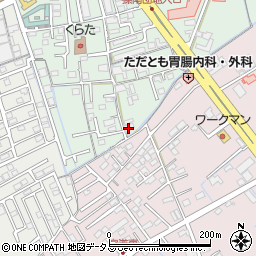 岡山県岡山市中区倉田463周辺の地図