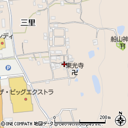 奈良県生駒郡平群町三里354周辺の地図