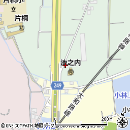 奈良県大和郡山市池之内町222-3周辺の地図