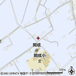 岡山県岡山市東区金田周辺の地図