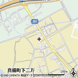 岡山県倉敷市真備町下二万2031周辺の地図
