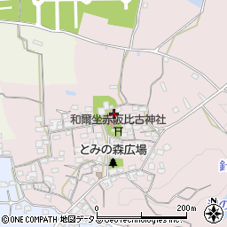 奈良県天理市和爾町1214周辺の地図