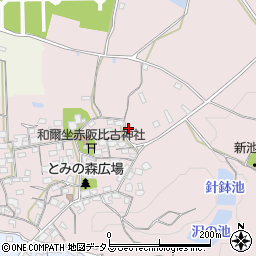 奈良県天理市和爾町681周辺の地図