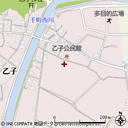 岡山県岡山市東区乙子740周辺の地図