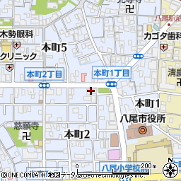 大阪シティ信用金庫八尾営業部周辺の地図
