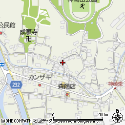 岡山県岡山市東区神崎町375周辺の地図
