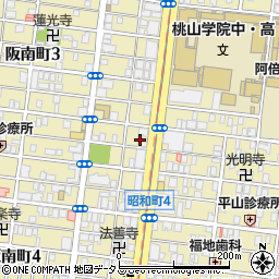 日本ヘレンケラー財団平和寮周辺の地図
