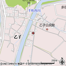 岡山県岡山市東区乙子783周辺の地図