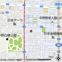 中村屋紙工株式会社周辺の地図