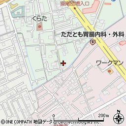 岡山県岡山市中区倉田463-2周辺の地図