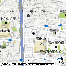 西成千本郵便局 ＡＴＭ周辺の地図