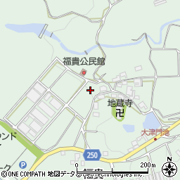 奈良県生駒郡平群町福貴751周辺の地図