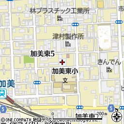 坪米製作所周辺の地図