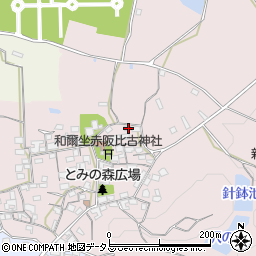 奈良県天理市和爾町1209周辺の地図