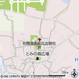 奈良県天理市和爾町1213周辺の地図