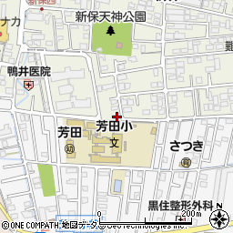 岡山県岡山市南区新保672-3周辺の地図