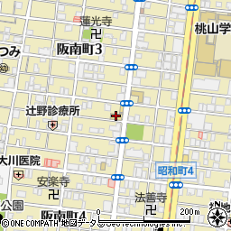 大阪トヨペット阿倍野店周辺の地図