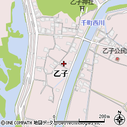 岡山県岡山市東区乙子113周辺の地図
