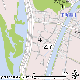 岡山県岡山市東区乙子84周辺の地図