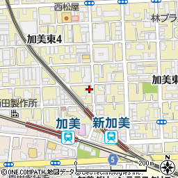 ひらのファミリー歯科周辺の地図