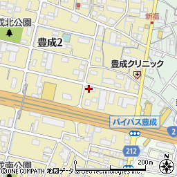 三ツ星ベルト販賣株式会社　岡山営業所周辺の地図