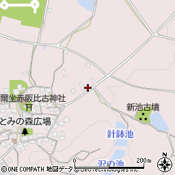 奈良県天理市和爾町676周辺の地図