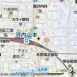 吉鳥 山本駅前店周辺の地図