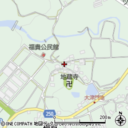 奈良県生駒郡平群町福貴344周辺の地図