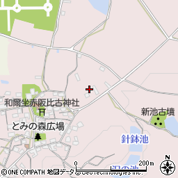 奈良県天理市和爾町678周辺の地図