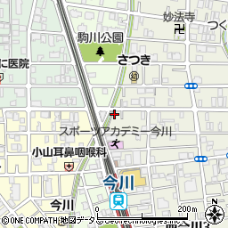 今川王子ハイツ周辺の地図