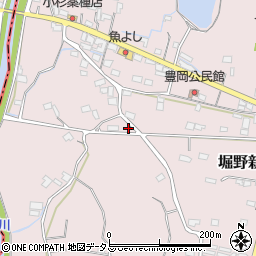 静岡県牧之原市堀野新田2145周辺の地図