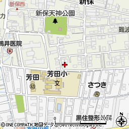 岡山県岡山市南区新保673-2周辺の地図