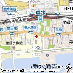 垂水警察署垂水駅前交番周辺の地図