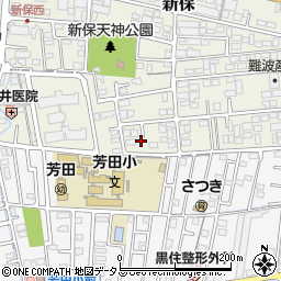 岡山県岡山市南区新保673-21周辺の地図