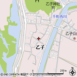岡山県岡山市東区乙子112周辺の地図