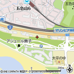 なか卯垂水海岸通店周辺の地図