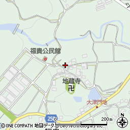 奈良県生駒郡平群町福貴343周辺の地図