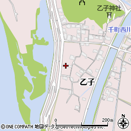 岡山県岡山市東区乙子88周辺の地図