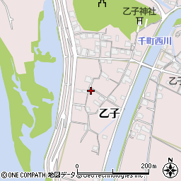 岡山県岡山市東区乙子86周辺の地図