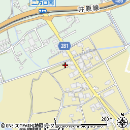 岡山県倉敷市真備町下二万2027周辺の地図