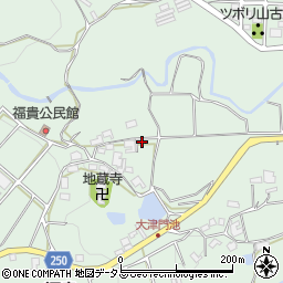 奈良県生駒郡平群町福貴253周辺の地図