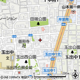 光安全硝子店周辺の地図